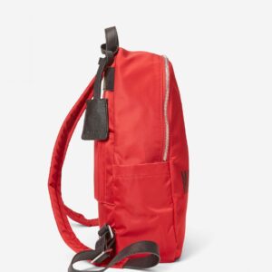 Marc O'Polo Rucksack Rosalie, mit Design Logo Print in rot seite
