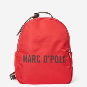 Marc O'Polo Rucksack Rosalie, mit Design Logo Print in rot